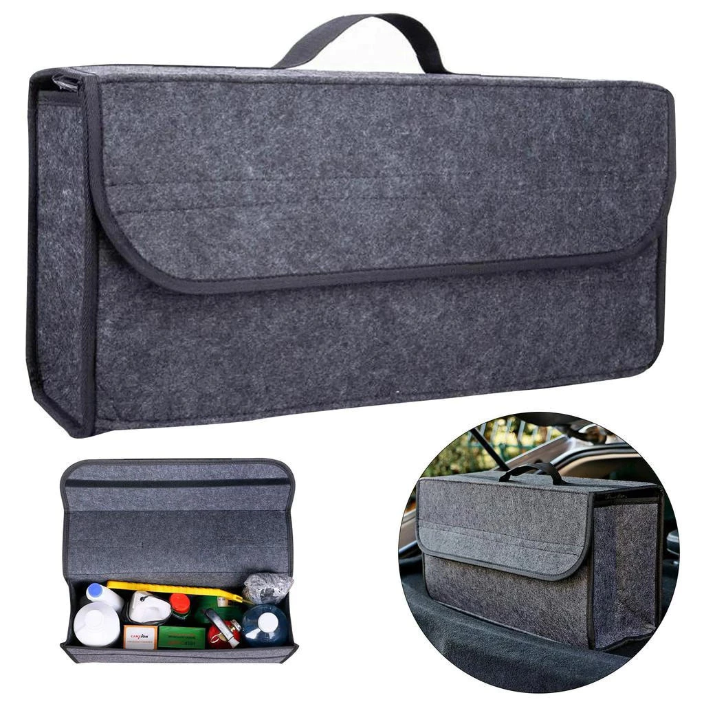 Car trunk organizer with large capacity