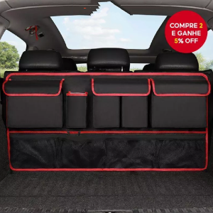 Universal Auto Car SUV/MPV Organizer - Multifunctional Trunk Back Seat Storage Bag
